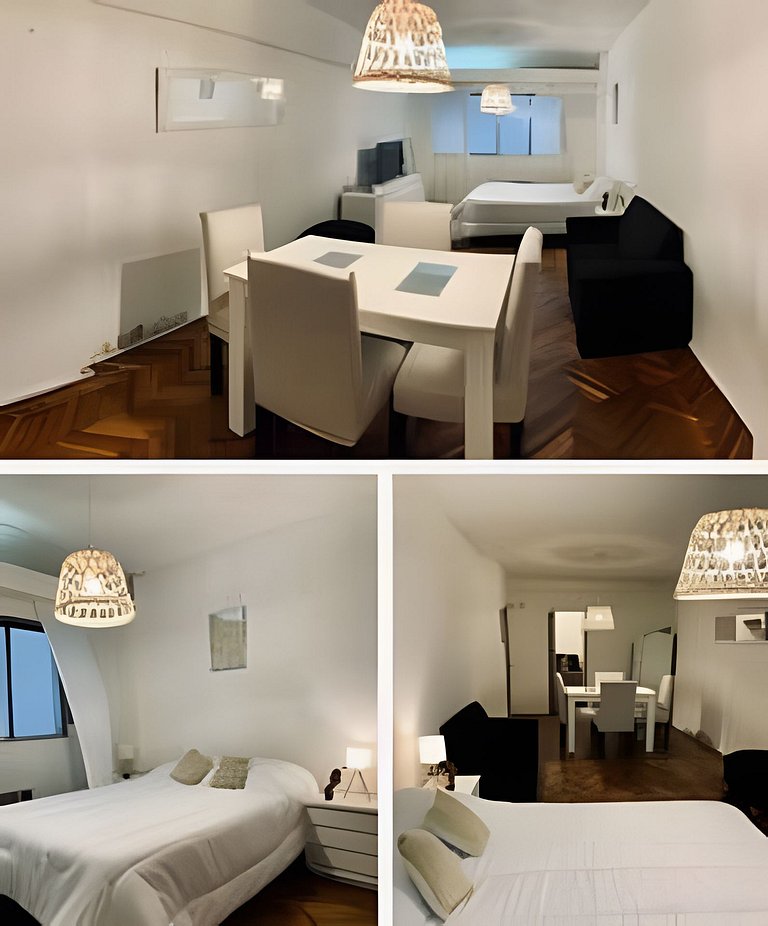 Spacious Studio Apartment in Downtown Buenos Aires (2D)