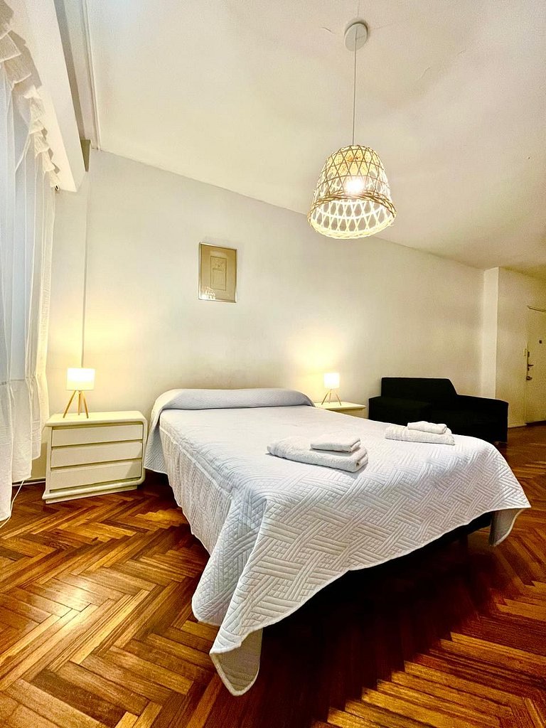 Spacious Studio Apartment in Downtown Buenos Aires (2D)