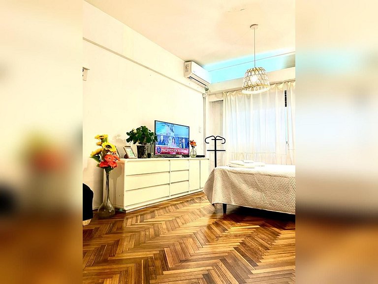 Spacious Studio Apartment in Downtown Buenos Aires (2D)