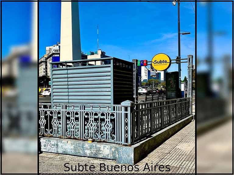 2 Room Apartment in downtown Buenos Aires (1A)