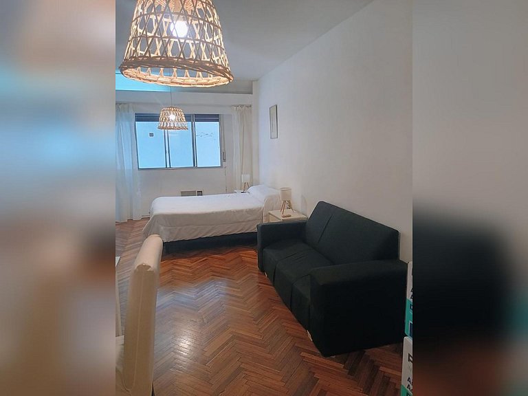 Espaçoso apartamento estúdio no centro de Buenos Aires (2D)