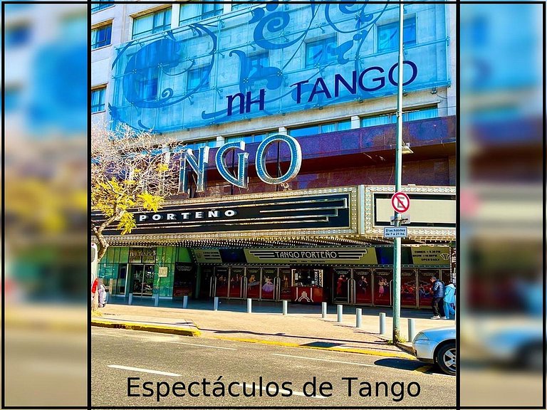 Espaçoso apartamento estúdio no centro de Buenos Aires (2D)